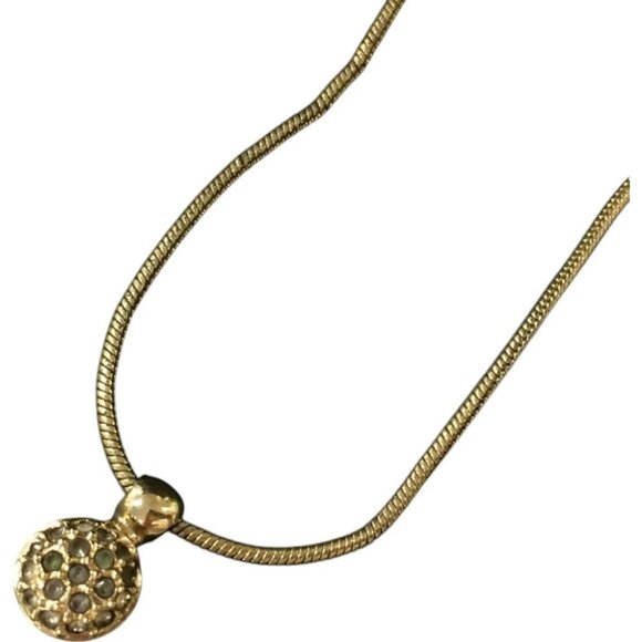 975150BR (S1) Christian Dior Necklace Gold Metal - Picture 4 of 8